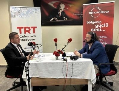 &Ouml;zdemir&rsquo;den TRT &Ccedil;ukurova Radyosu&rsquo;nda kapsamlı değerlendirme