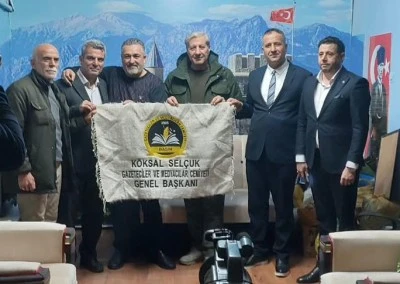 &Ouml;zkaya&rsquo;dan Genel Başkan Sel&ccedil;uk&rsquo;a anlamlı ziyaret