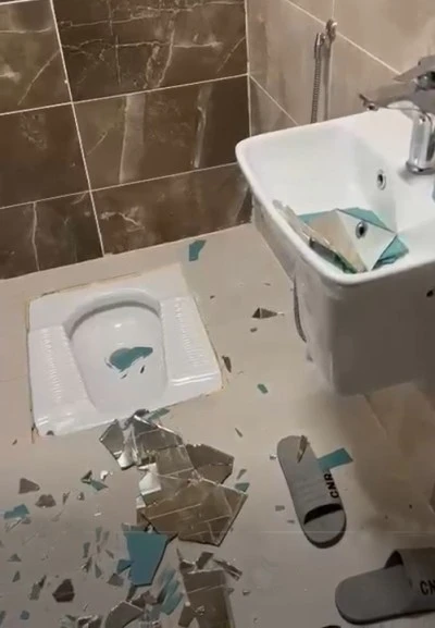 Resul Osman TOKİ&rsquo;de Deprem Paniği