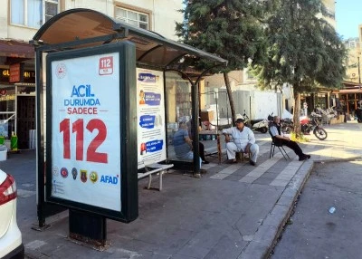 Sabah Pazarı Caddesi&rsquo;nde &ldquo;112 Acil &Ccedil;ağrı Durağı&rdquo; hayata ge&ccedil;irildi 