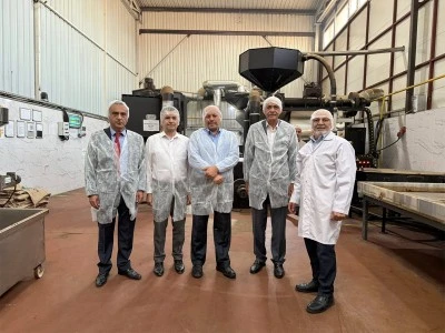 Sayıştay M&uuml;fettişlerinden Şekeroğlu Fabrikasına ziyaret