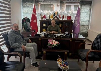 Se&ccedil;ildikten sonra ilk ziyaretini KESOB Başkanı Memiler'e yaptı