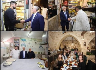  Tahmazoğlu Kilis’te esnafla buluştu