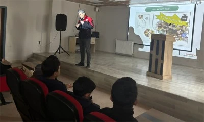 Tarım İl M&uuml;d&uuml;rl&uuml;ğ&uuml;&rsquo;nden &ouml;ğrencilere &ldquo;Gıda G&uuml;venliği ve İsrafı&rdquo; eğitimi