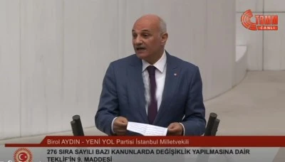 TBMM K&uuml;rs&uuml;s&uuml;nden Kilisli gencin sesi y&uuml;kseldi