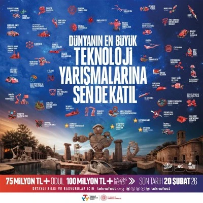 TEKNOFEST 2026 teknoloji yarışmaları i&ccedil;in başvurular başladı