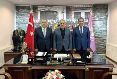 TESK ve Karaman ESOB'tan Şevket Memiler'e ziyaret