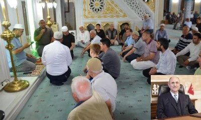 Top&ccedil;uoğlu i&ccedil;in Tevhid-i Şerif programı d&uuml;zenlendi