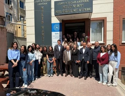 Vali Kalaylı Alev Yaşar Akt&uuml;rk Vakfı Kız Yurdunu ziyaret etti