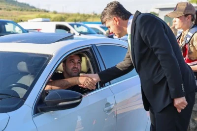 Vali Kalaylı, Bayram tedbirlerini yerinde inceledi