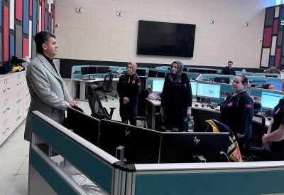 Vali Kalaylı&rsquo;dan 112 Acil &Ccedil;ağrı Merkezi ve GAMER&rsquo;e ziyaret