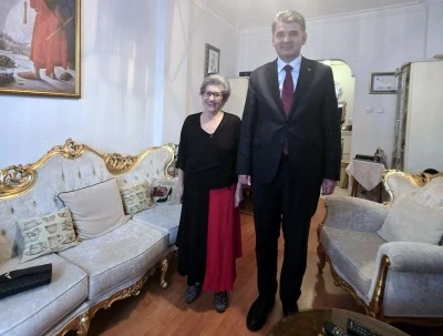Vali Kalaylı&rsquo;dan Ayten Yavaşca&rsquo;ya ziyaret