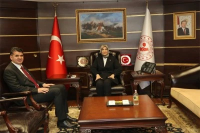 Vali Kalaylı&rsquo;dan Bakan Yardımcısı Yiğitbaşı&rsquo;na hayırlı olsun ziyareti