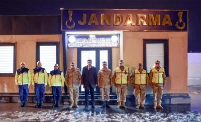 Vali Kalaylı&rsquo;dan &Ccedil;obanbey Jandarma asayiş noktasına ziyaret