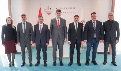 Vali Kalaylı&rsquo;dan Rekt&ouml;r Akman&rsquo;a ziyaret