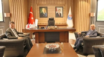 Vali Kalaylı&rsquo;dan Rekt&ouml;r Doğan&rsquo;a ziyaret