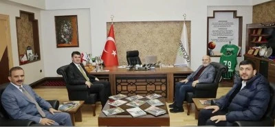 Vali Kalaylı'dan Şekeroğlu'na ziyaret