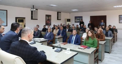 Vali Kalaylı, İl &Ouml;zel İdaresi personeliyle bir araya geldi