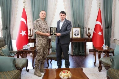 Vali Kalaylı &Ouml;zel Harekat Daire Başkanı Hayal&rsquo;i kabul etti