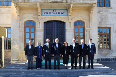 Vali Şahin&rsquo;e Siyaset ve Yerel Y&ouml;netim Temsilcilerinden Veda Ziyareti 