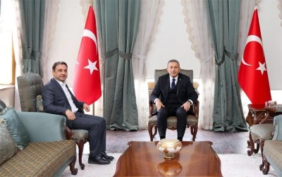 Vali Şahin, Memur-Sen Kilis İl Temsilcisi Şen&rsquo;i kabul etti